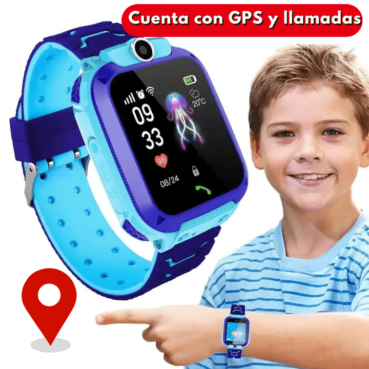 SMARTWATCH PARA NIÑOS CON GPS Y LLAMADAS